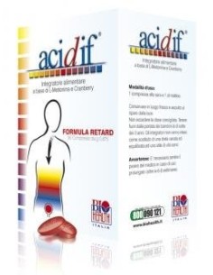 Acidif Integratore di Metionina e Cranberry Per Le Vie Urinarie 90 Compresse